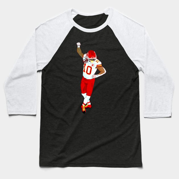 Isiah Pacheco 10 - kc chiefs Baseball T-Shirt by Qrstore